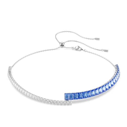 Swarovski Matrix: Nyaklánc Blu/Rhs