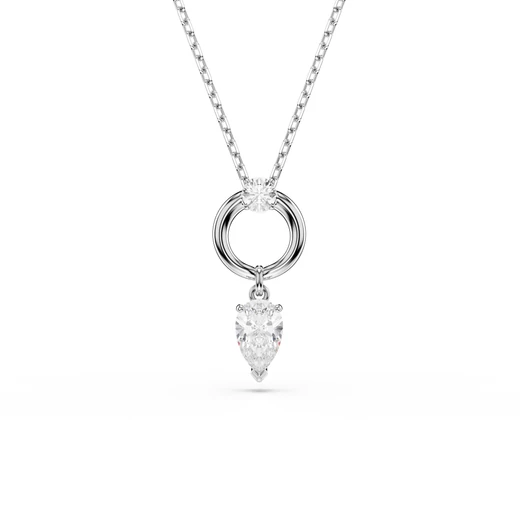 Swarovski Mesmera: Nyaklánc Pear Whi/Rhs