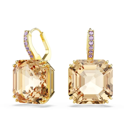 Swarovski Millenia: Fülbevaló Square Lcto/Gos