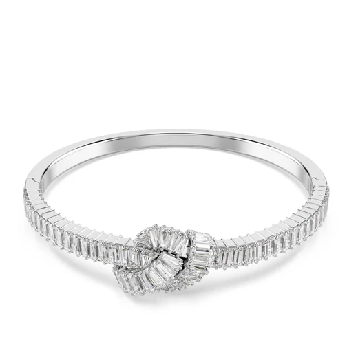 Swarovski Matrix: Karkötő Knot Whi/Rhs S