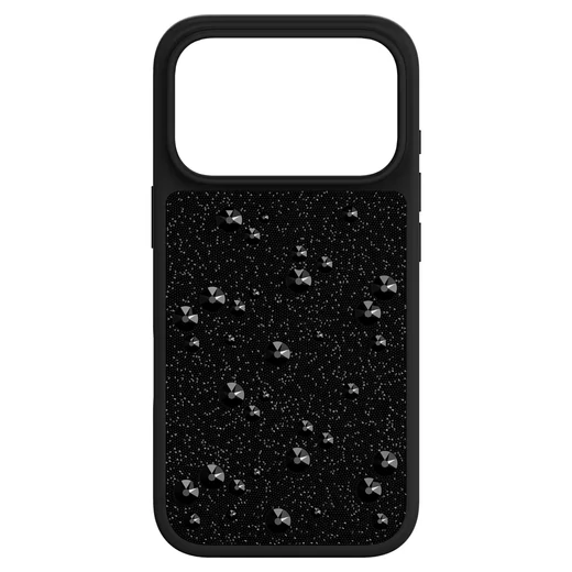 Swarovski High 17 Pro: Telefon Hátlap Intarsia Black