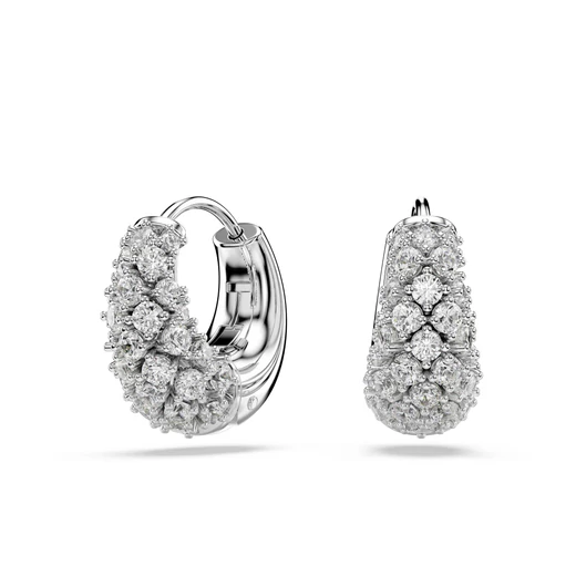 Swarovski Sublima: Fülbevaló White/Rhs