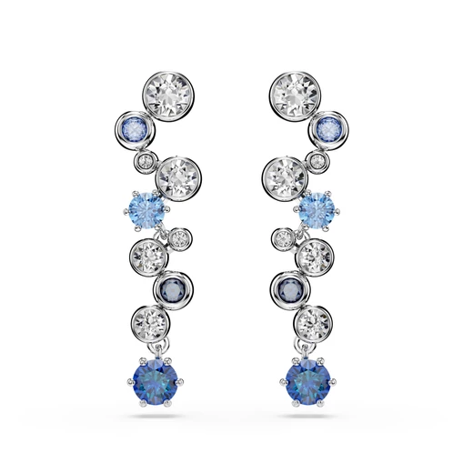 Swarovski Constella: Fülbevaló Blu/Rhs