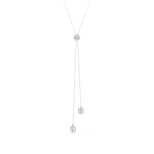 Swarovski Una: Nyaklánc Y Double Side Cre/Rhs
