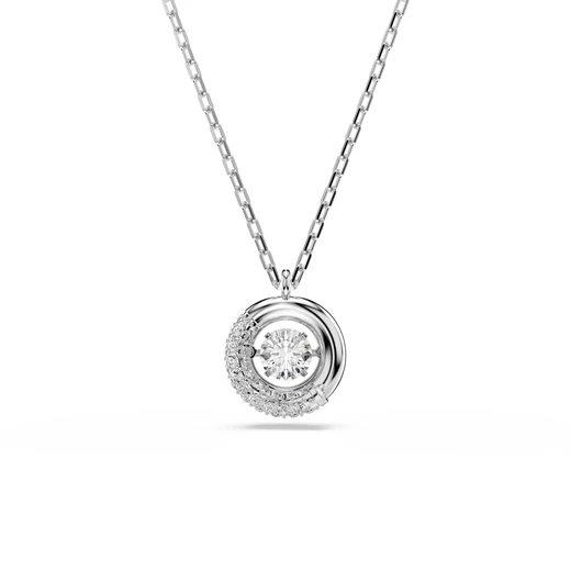 Swarovski Dextera: Nyaklánc S Round Cry/Rhs