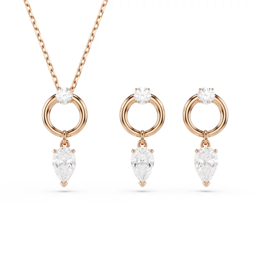 Swarovski Mesmera: Szett Drop White/Ros