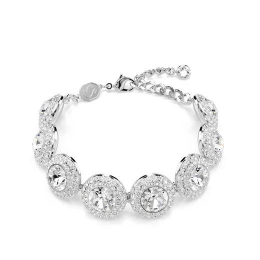 Swarovski Una: Karkötő L Whi/Rhs M