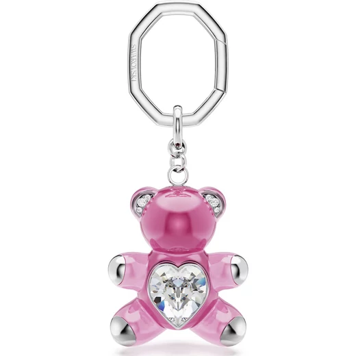 Swarovski Teddy: Kulcstartó Pin/Rhs