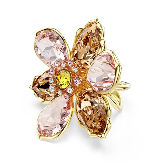Swarovski Idyllia: Gyűrű Pink Mul/Gos 58