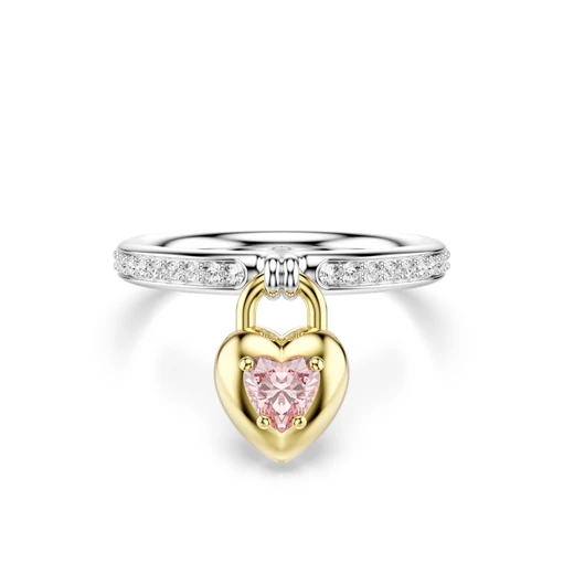 Swarovski Idyllia: Gyűrű Heart Mul/Mix 60