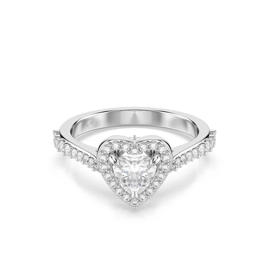 Swarovski Una: Gyűrű Hrt White/Rhs 60